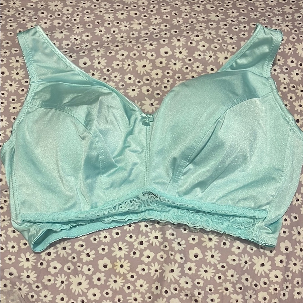 Rhonda Shear Blue Full Coverage Wireless Bra I have other  colors available